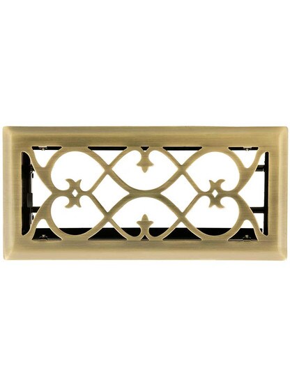 European Register in Antique Brass.